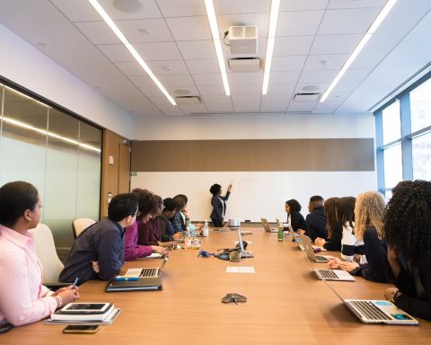 group of people on conference room