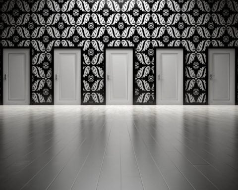 architecture black and white challenge chance
