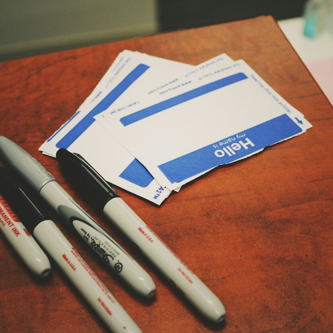 Naamkaartjes voor professioneel gebruik de trends